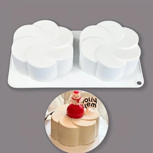flower windmill silicone mold for mousse cake and DIY Baking
